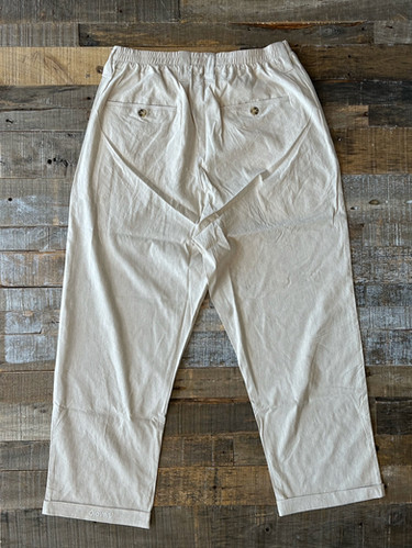 Cloveru COMFORT LINEN PANTS | BIZARRE GREEN