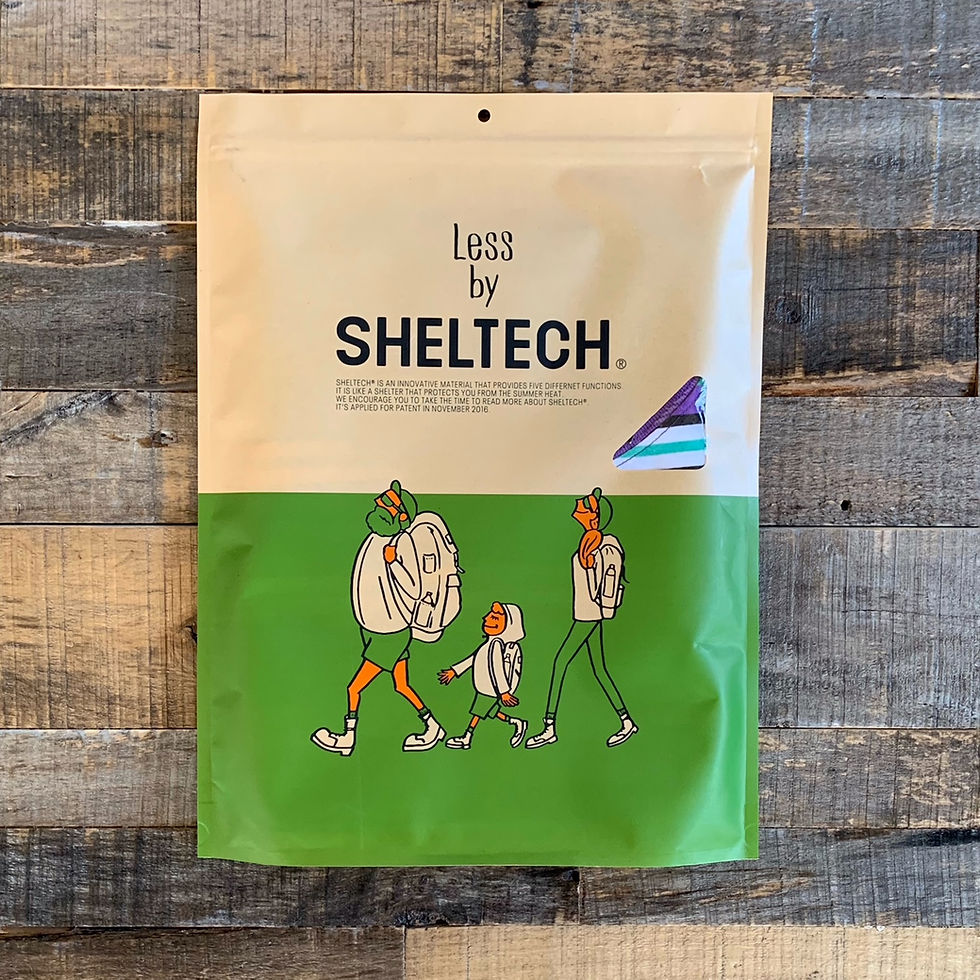 サムネイル： SHELTECH ボーダーTシャツ ワイドシルエット