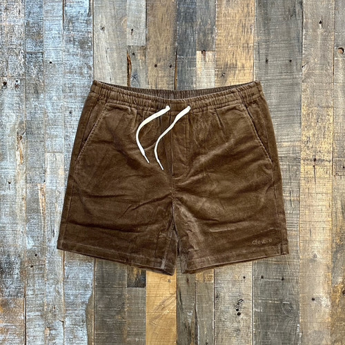 Cloveru® Corduroy Classic Shorts | BIZARRE GREEN