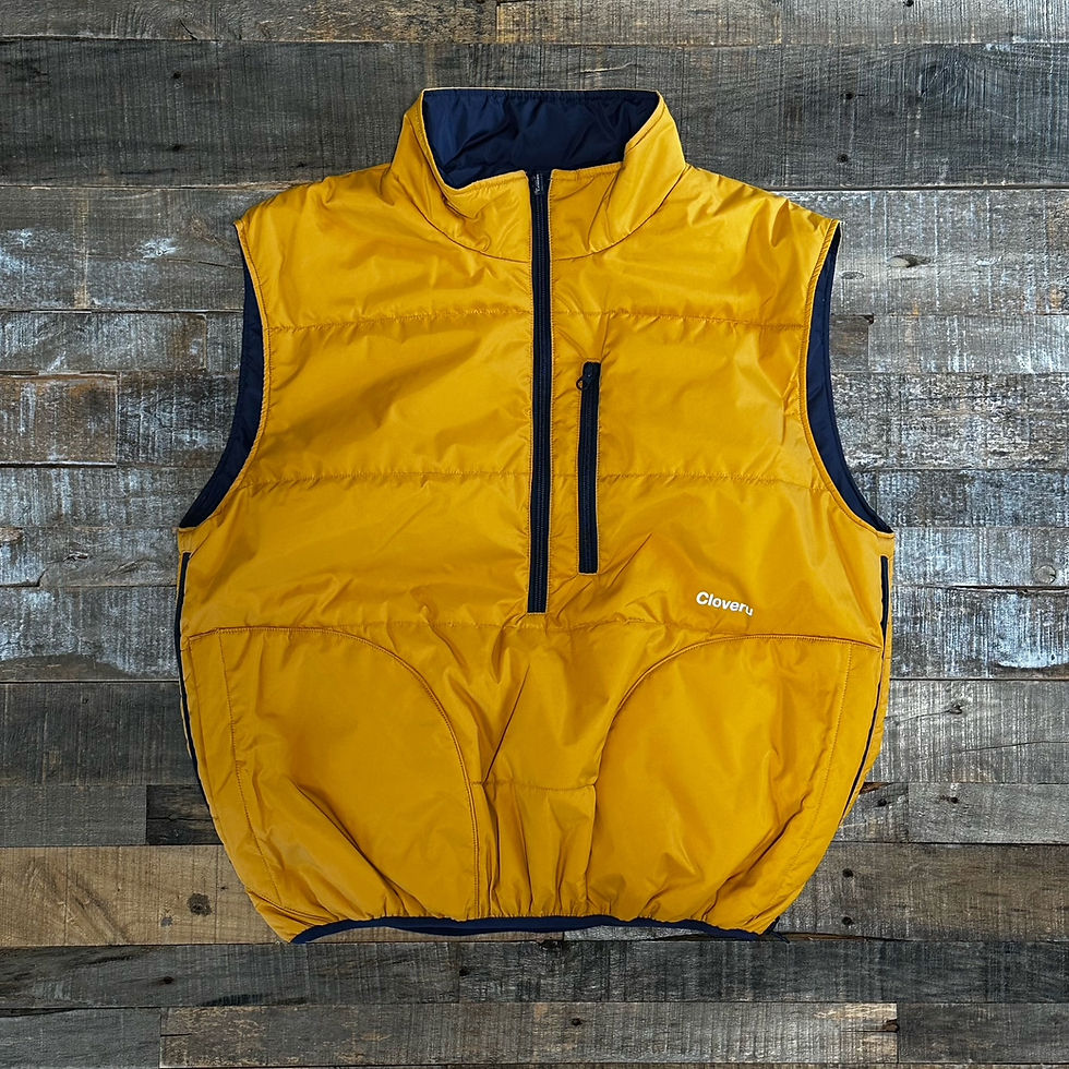 Cloveru® Urban Reversible Vest(Banana / Navy)