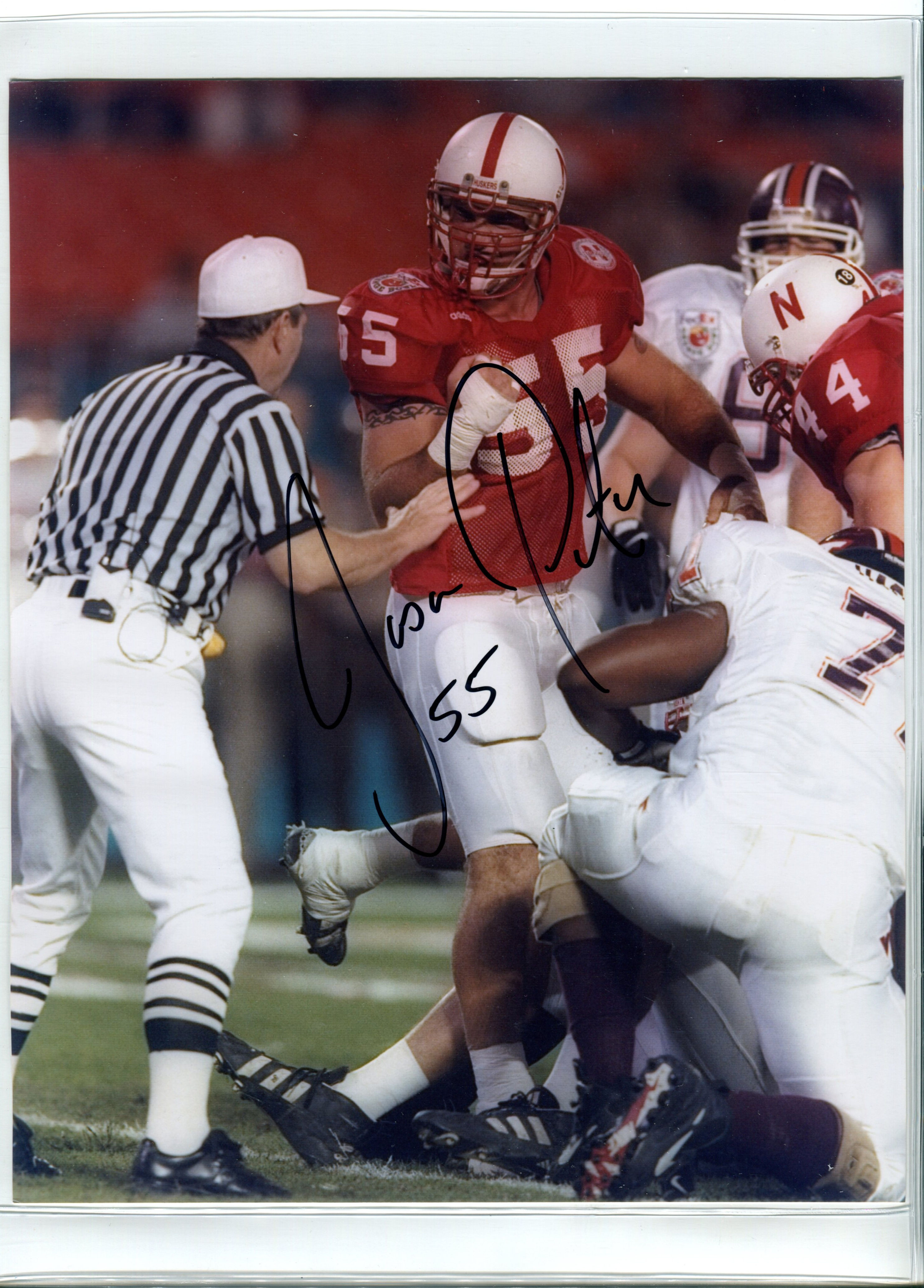 Jason Peter Signed 8x10 Nebraska Photo