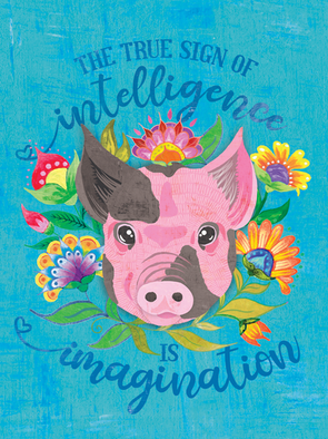 'The true sign of intelligence is not knowledge, but imagination' – Albert Einstein