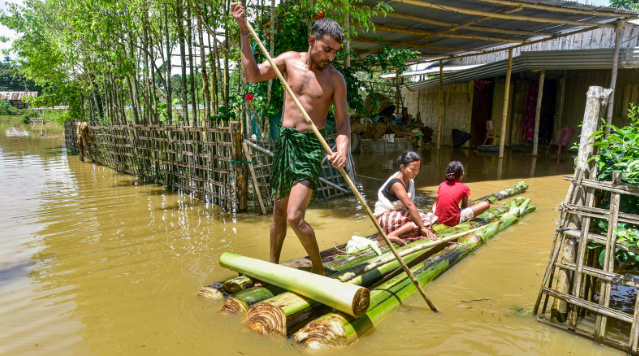 Severe floods in Upper Assam have affected over 5.6 lakh people, claimed 27 lives and triggered large-scale rescue operations as rising rivers submerged villages, towns and critical infrastructure.