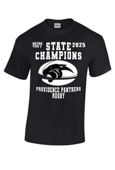 Thumbnail: PPR Uni-sex " STATE CHAMPION PantherSs Rugby  " T-shirt