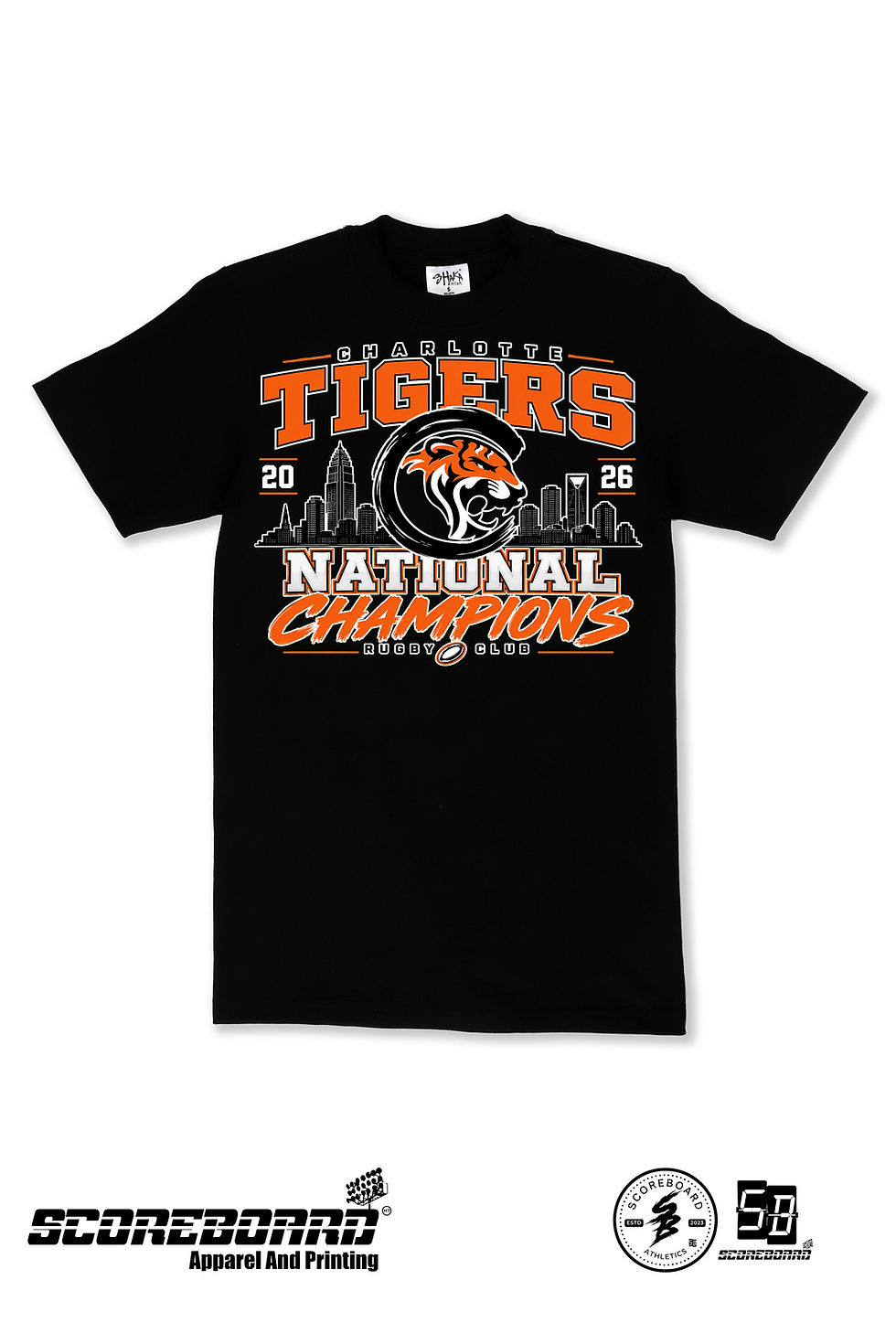Thumbnail: Charlotte Tigers Rugby "National Champions" T-shirt