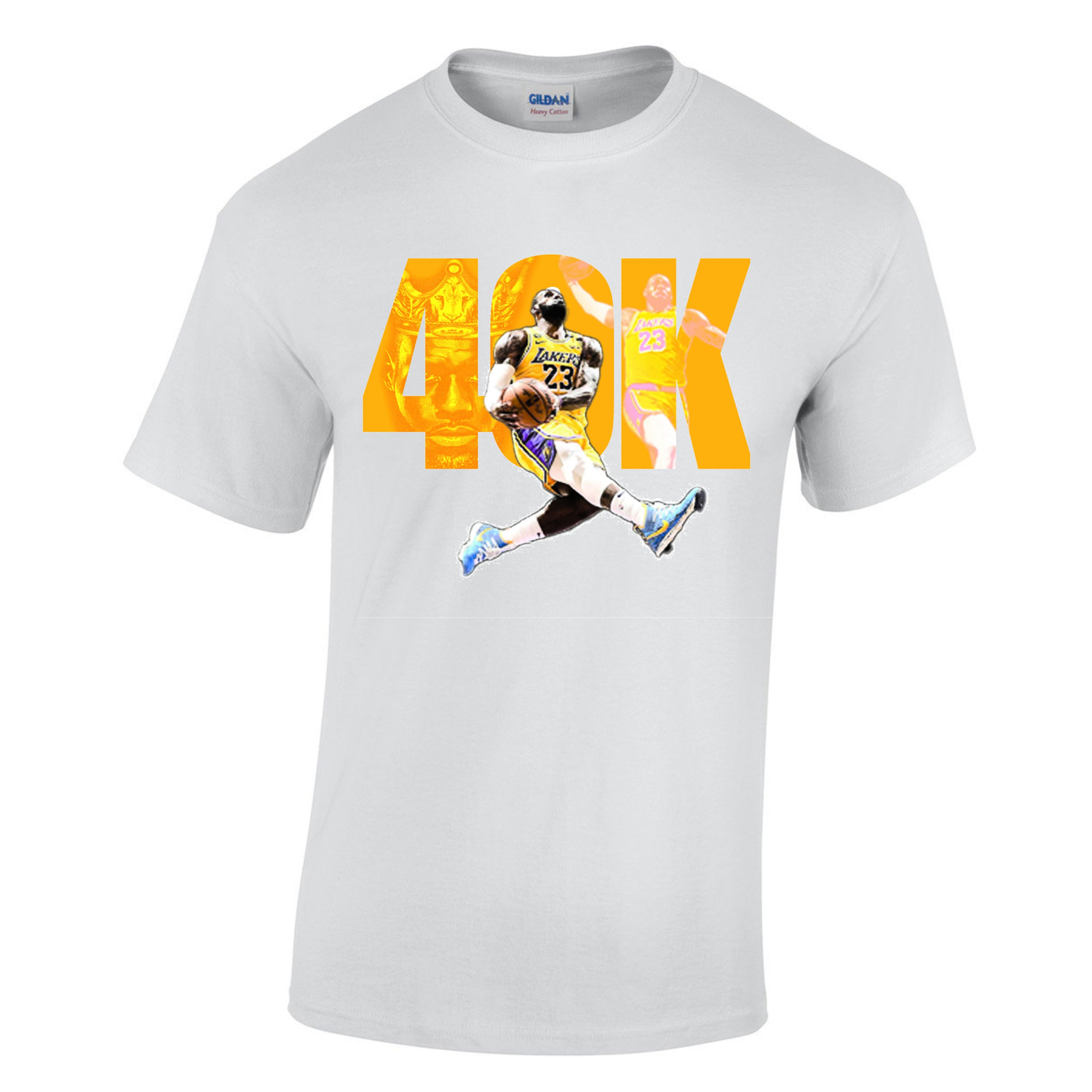 Lebron James 40K (40,000 points) - Uni-sex Tshirt, Hoodie, Crewneck, Tank top