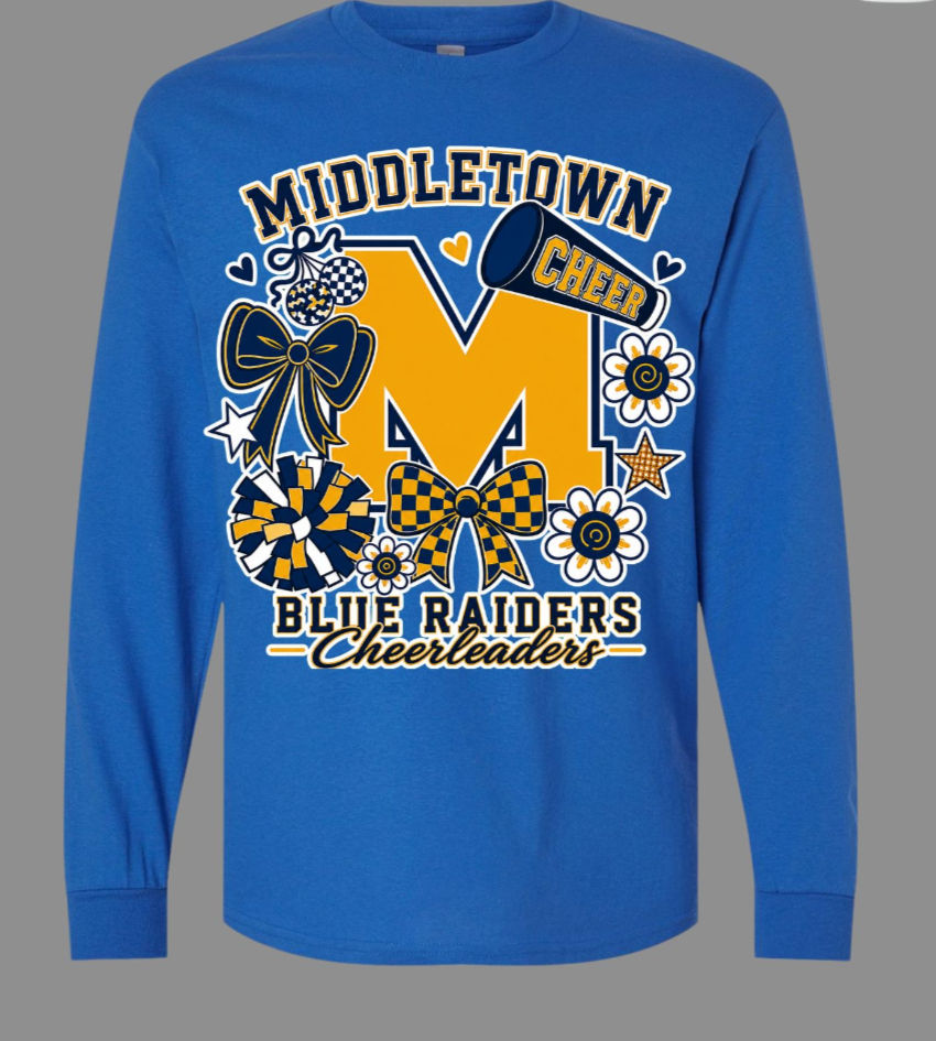 Thumbnail: Adult MAHS Cheer LS Tshirt
