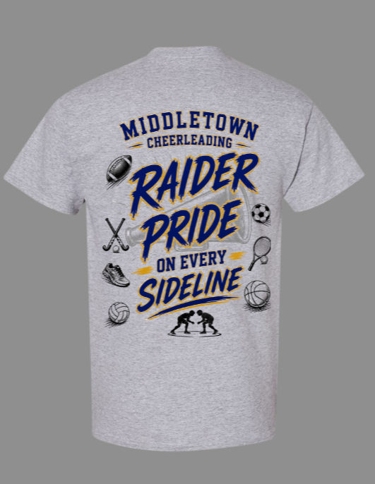 Thumbnail: ***Back Design***Adult Raider Pride Tee