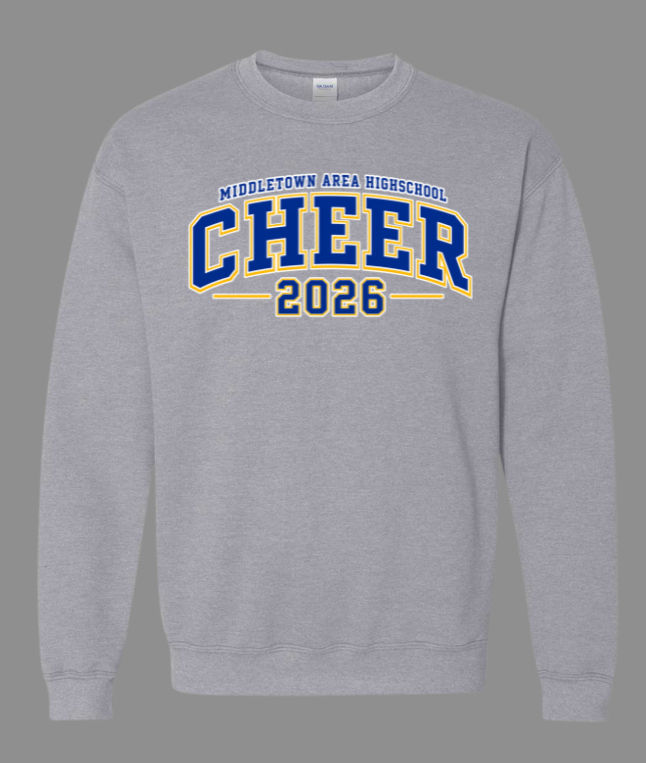 Thumbnail: Youth MAHS CHEER 2026 Crewneck Sweatshirt