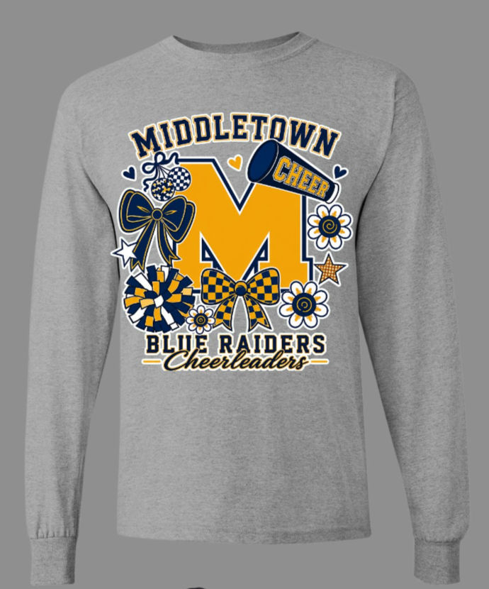 Thumbnail: Adult MAHS Cheer LS Tshirt