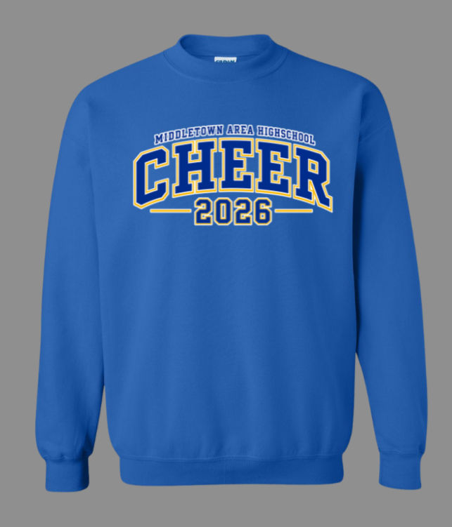 Thumbnail: Youth MAHS CHEER 2026 Crewneck Sweatshirt