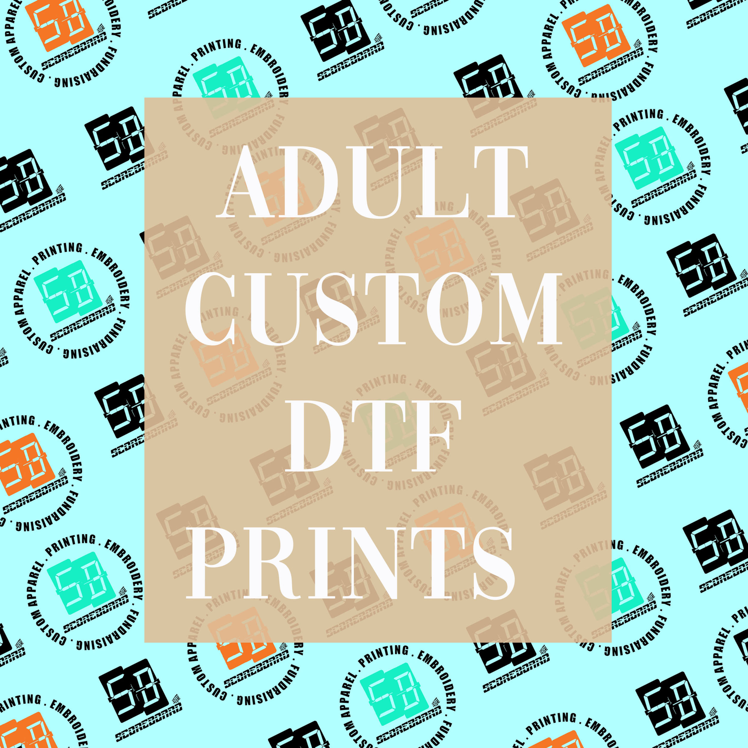 Custom Adult Print