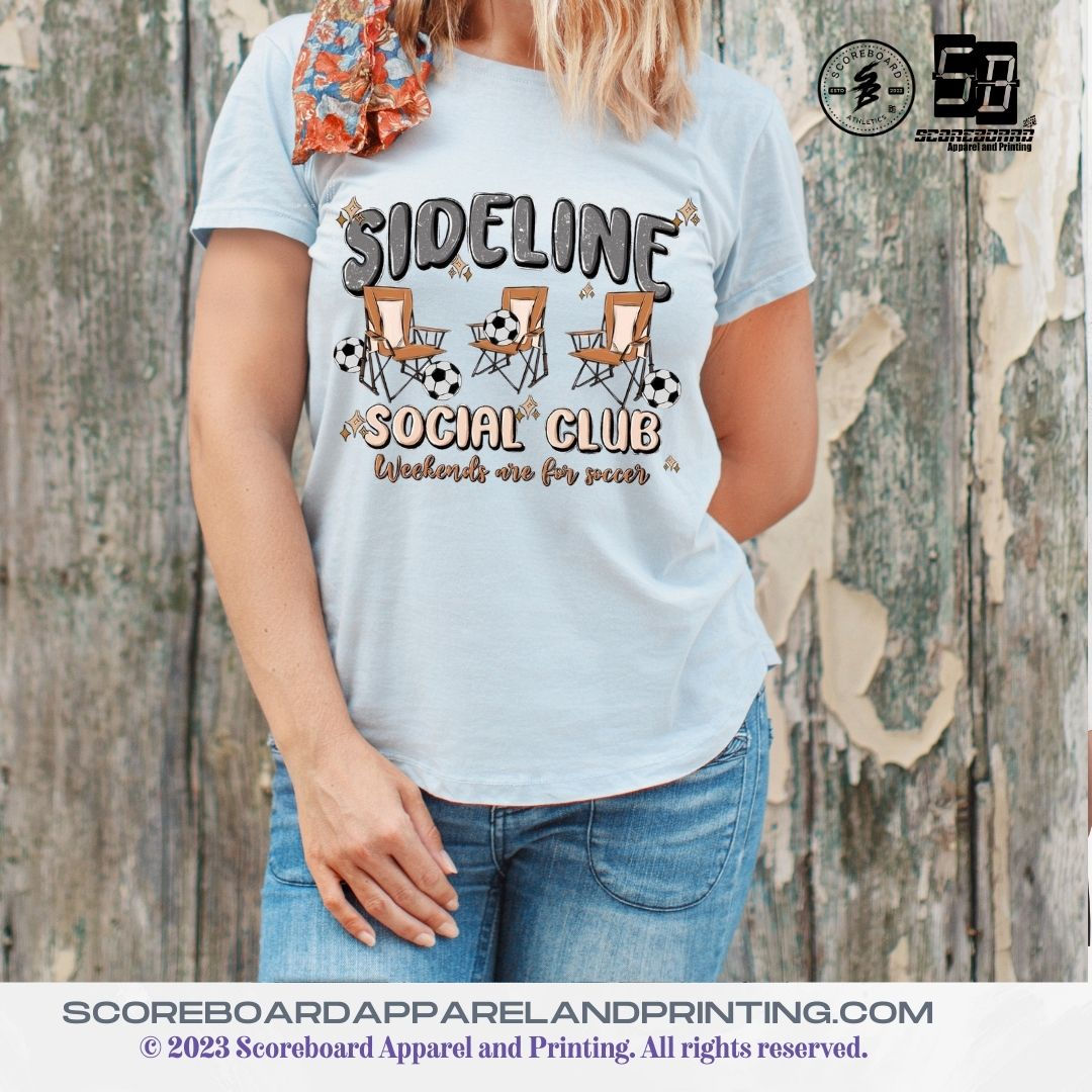 SB "Soccer Sideline Social Club" T-Shirt