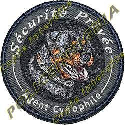 écusson d'Agent Cynophile