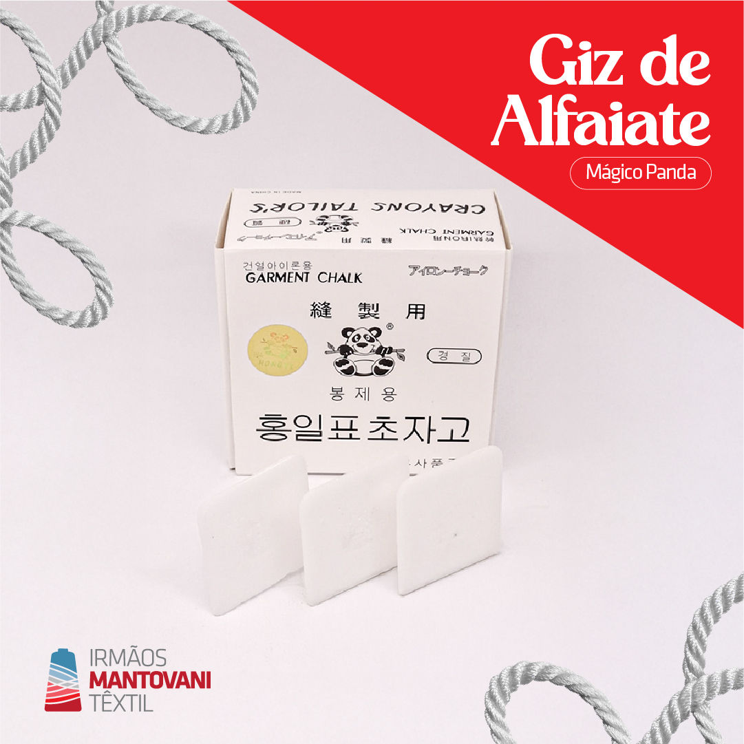 Giz de Alfaiate Mágico Panda – Caixa com 50 un | Marcação em Tecidos