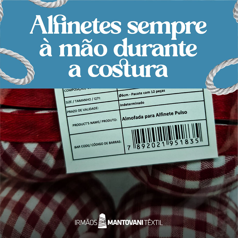 Miniatura: Kit Almofada para Alfinete Pulso Tomate – 12 unid | Costura, Artesanato