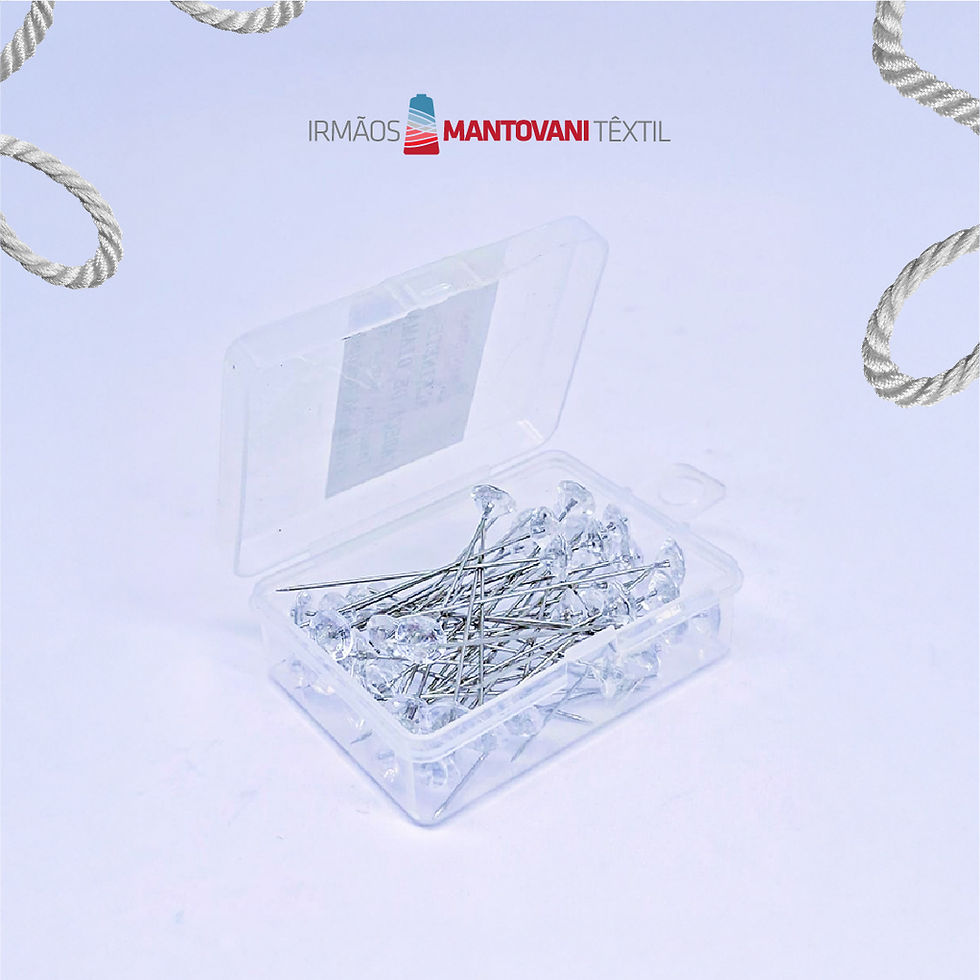 Miniatura: Kit de Alfinetes – Cabeça de Diamante – 50 un | Costura, Artesanato, DIY