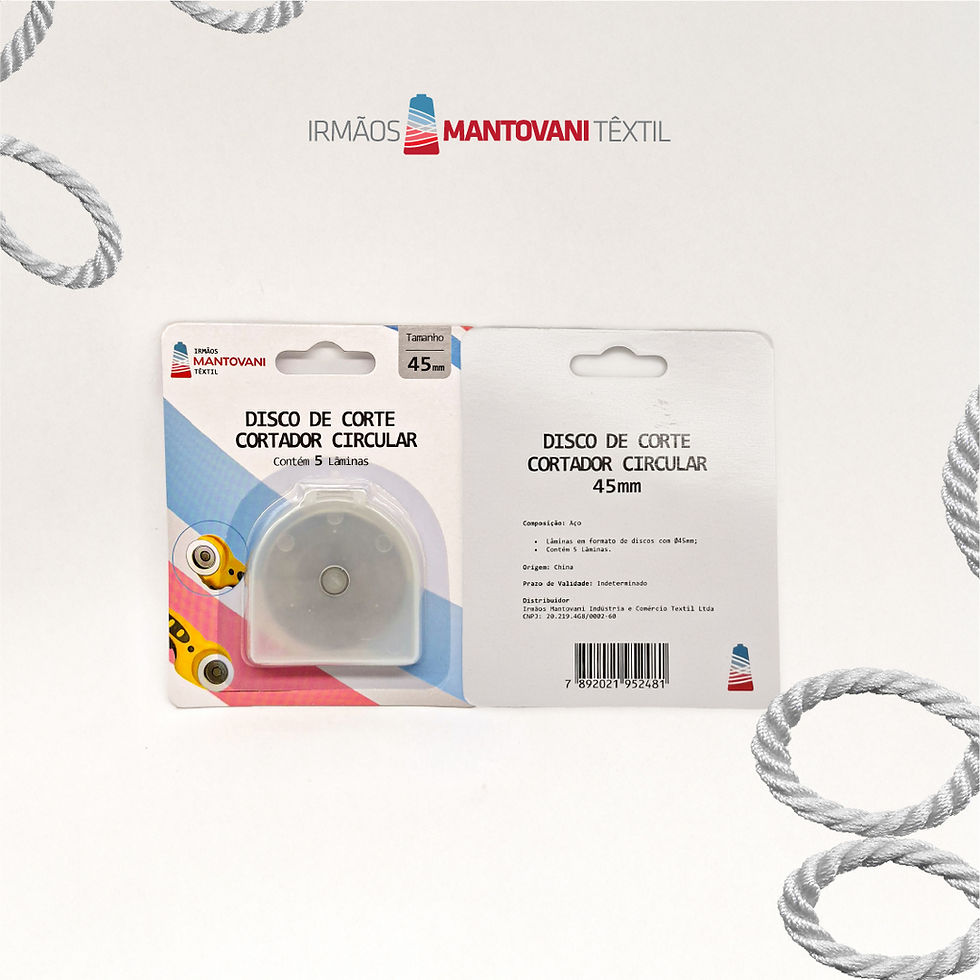 Miniatura: Kit 5 Lâminas Reposição para Cortador Circular 45mm | Patchwork, Costura, DIY