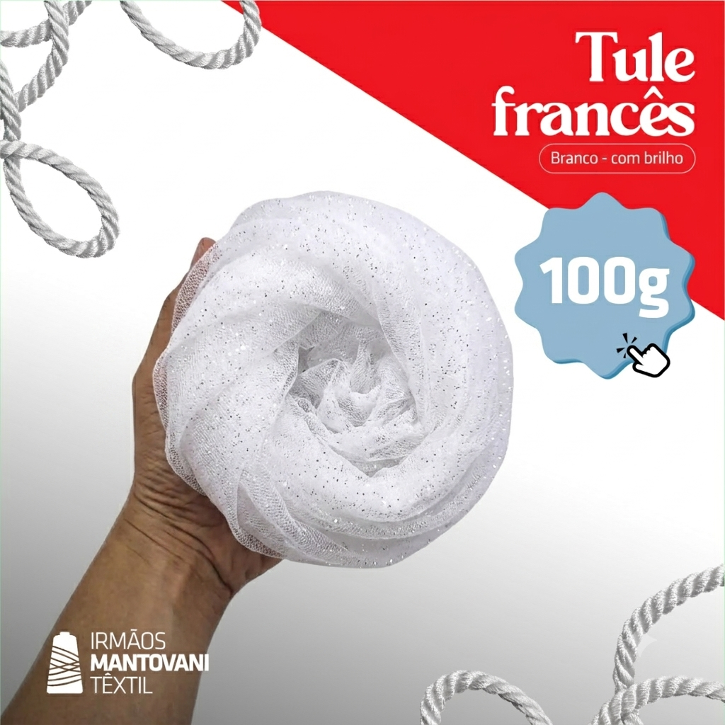 Tule Francês Branco com Brilho – 3m | Vestidos, Costura, Decoração
