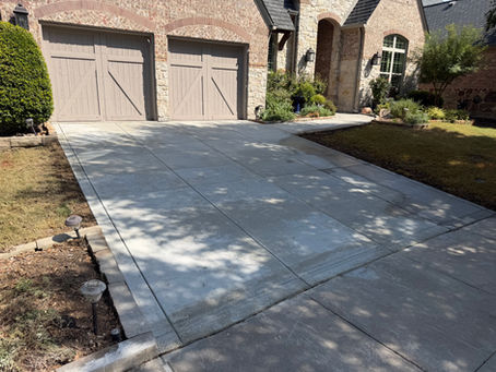 Driveway repair - Concrete
