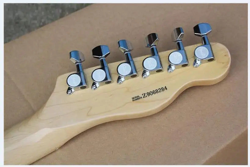 Pikkukuva: Guitare électrique FDTL-2038, pour gaucher, corps creux en érable, matériel en o