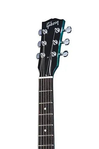Thumbnail: Gibson USA 2017 Les Paul Custom Studio Guitare Électrique - Denim Blue (Exclusi