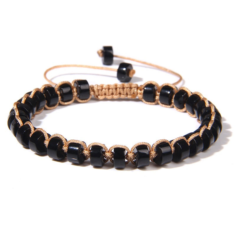 Miniatura: Bracelet en perles creuses,