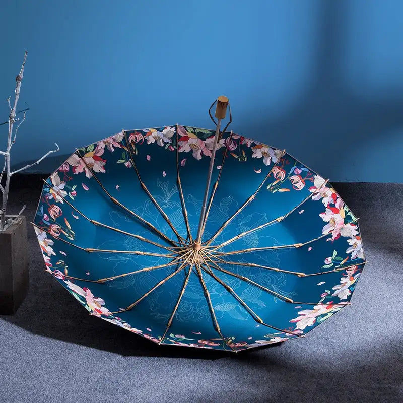 Miniaturebillede: Parapluies pliants Anti UV pour femmes | Parapluie, pluie, Style japonais, titan