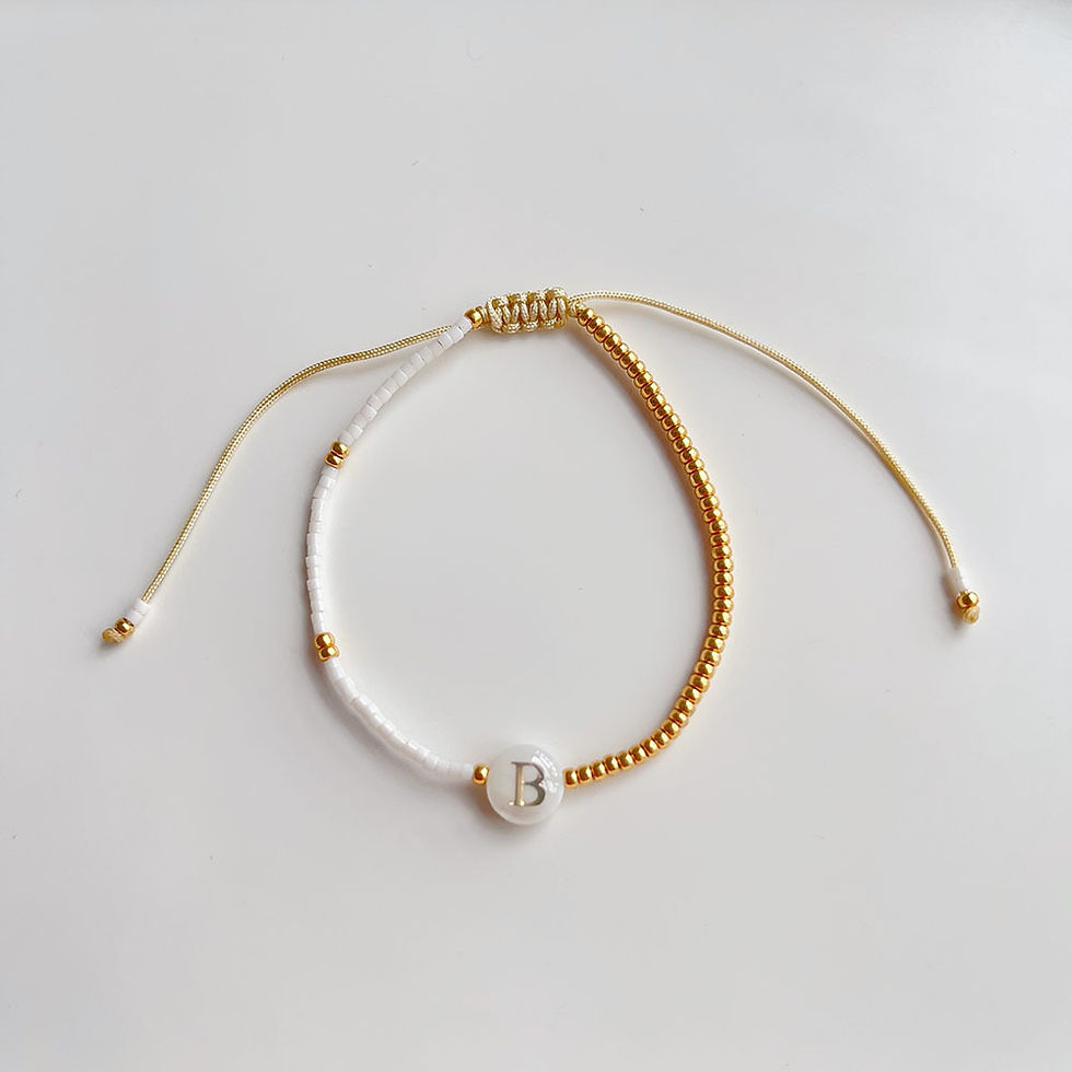 Miniatura: Niche French Style Golden Balls Small Bracelet