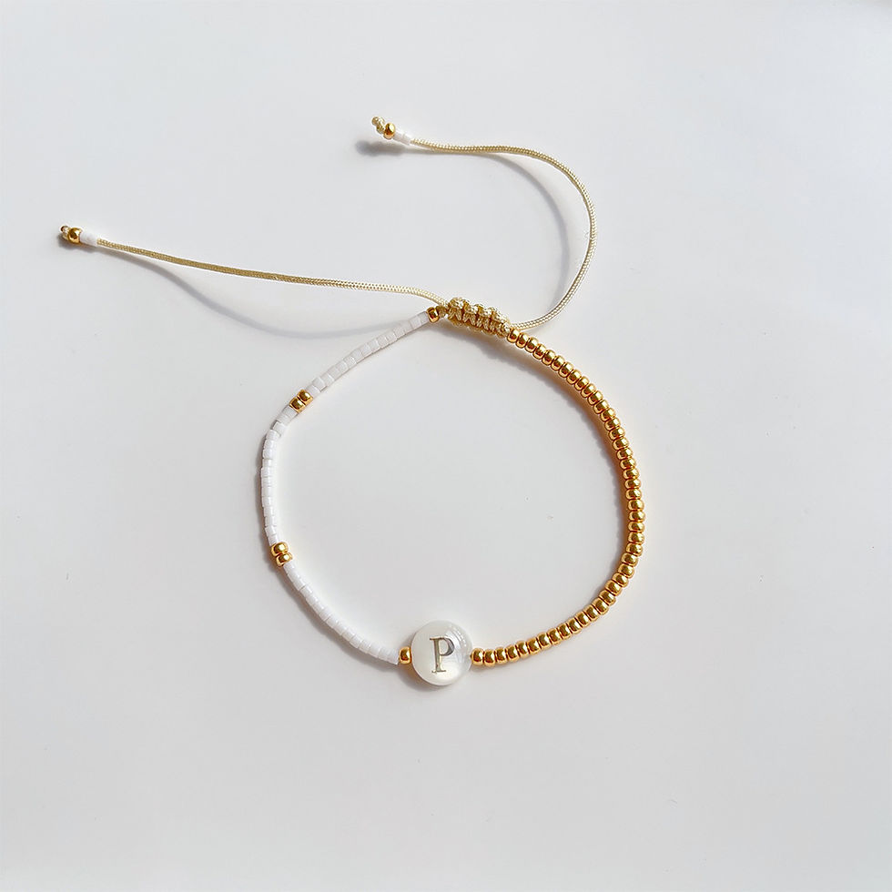 Miniatura: Niche French Style Golden Balls Small Bracelet