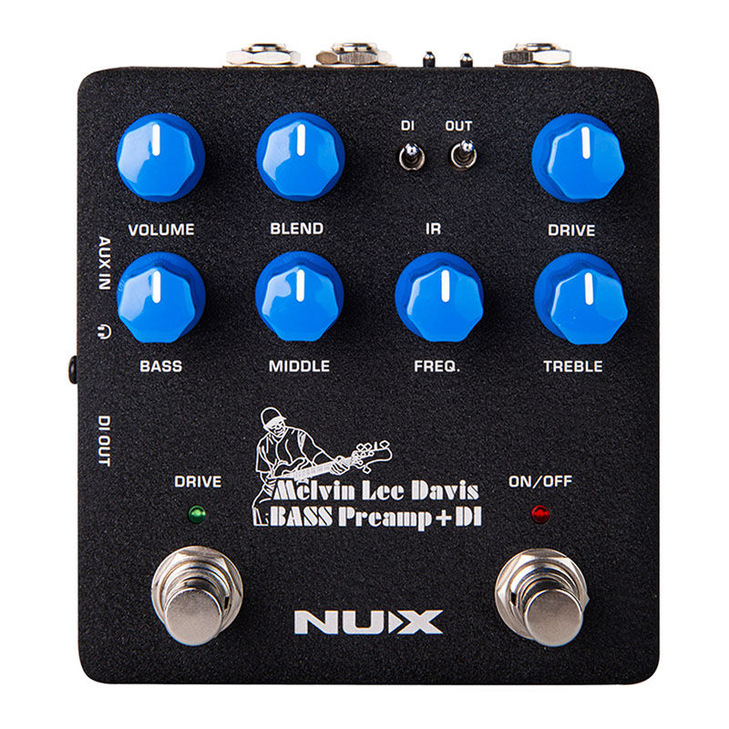 Miniatura: NUX Multi Effect Guitar Pedal Processor Amp Simulator Delay Reverb Booster Kompr