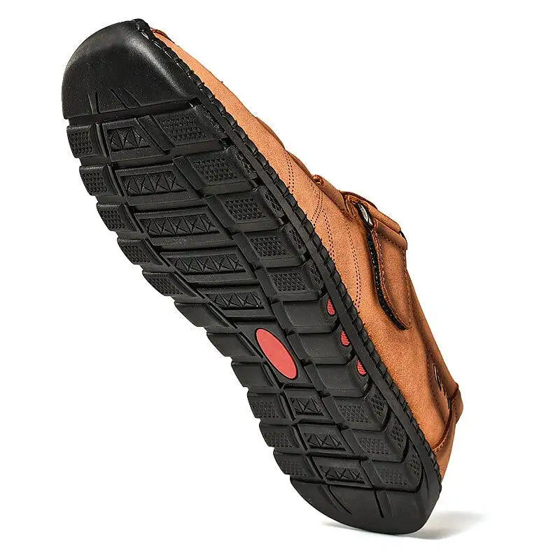 Miniaturebillede: Handmade Men Casual Shoes Fashion Sneakers Genuine Leather Mens Loafers Moccasin