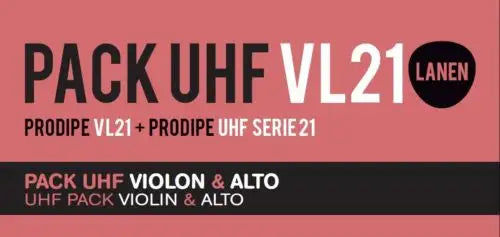 Miniatura: Détails sur Micro VL21 pour violon et Alto avec Émetteur Récepteur UHF Prodipe s