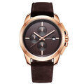 Thumbnail: Montre-bracelet OCHSTIN GQ059A pour homme en cuir véritable, style décontracté, 