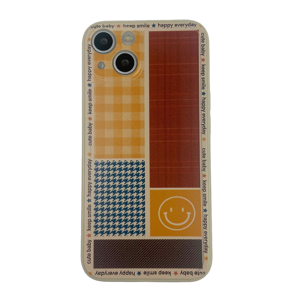 Miniaturebillede: Fashion Mosaic Cell Phone Case Antique White Women's