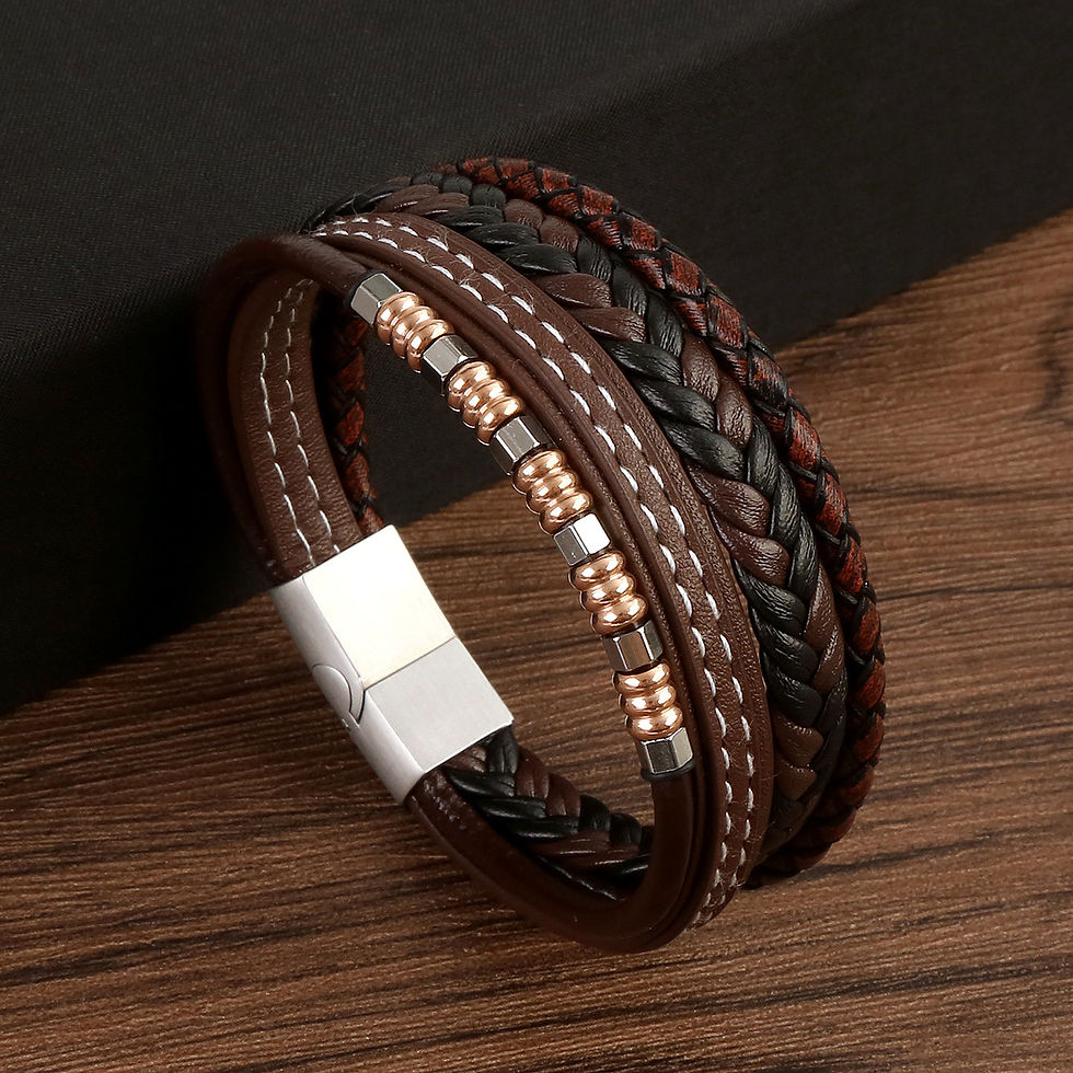 Miniatura: Stainless Steel Magnetic Buckle Bracelet Ornament