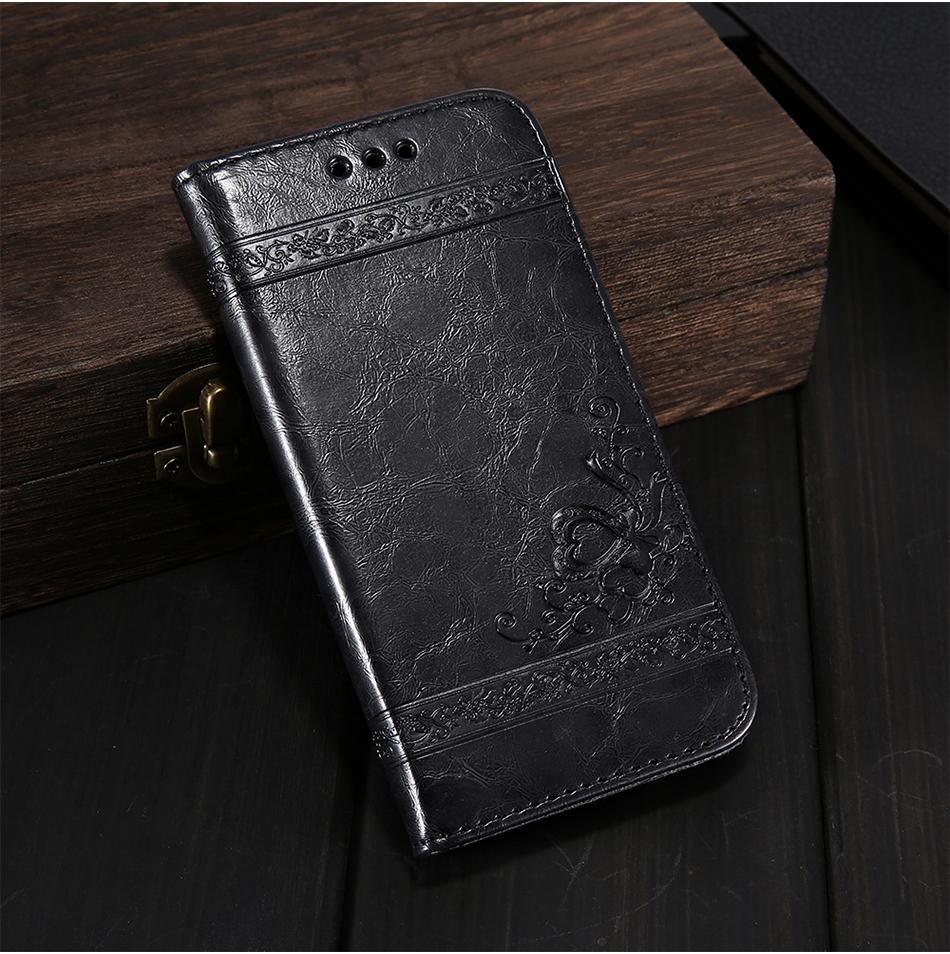 Miniatyrbilde: Apple, Luxury Retro Leather Cover Flip Case For iPhone/ Samsung