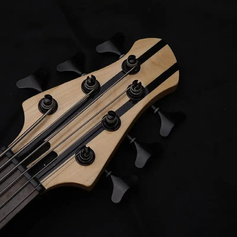 Miniatura: Derulo Bass Electric Guitar OEM Custom 6 Strings Electric Bass Custom Bass  5Pic