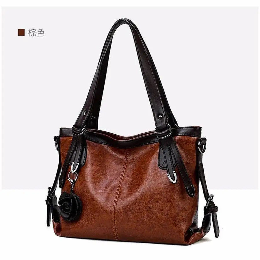 Miniaturebillede: Fashion Designer Women Handbag Female PU Leather Bags Handbags Ladies Portable S