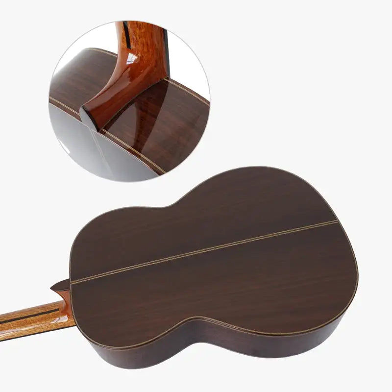 Miniaturbild: Aiersi Handmade High Grade All Solid Vintage Hauser guitar