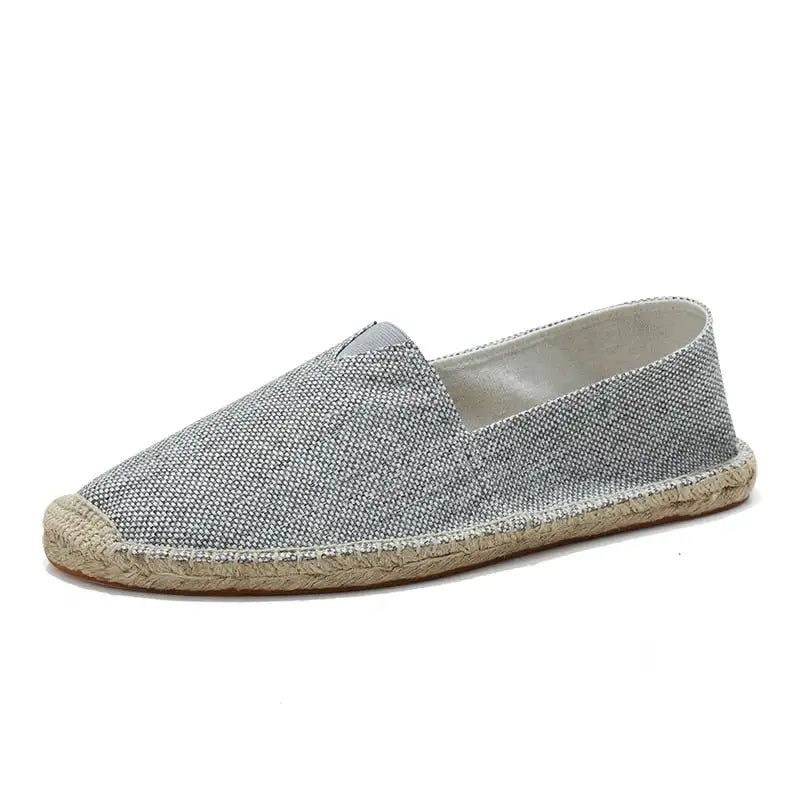 Miniatyrbilde: Espadrilles for Men 2022 Summer New Linen Men's Casual Shoes Handmade Weaving Fi