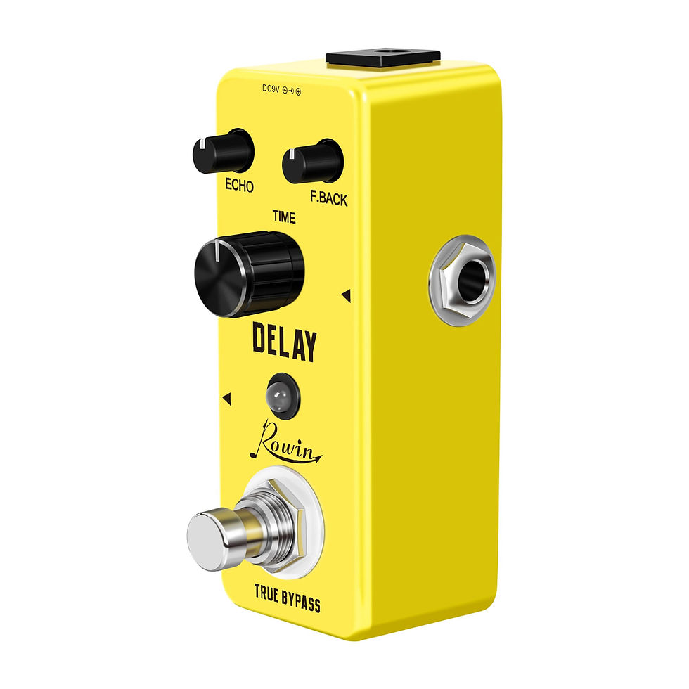 Miniature : Rowin LEF-314 Guitar Analog Delay Effect Pedal Ture Bypass For Electric Guitar