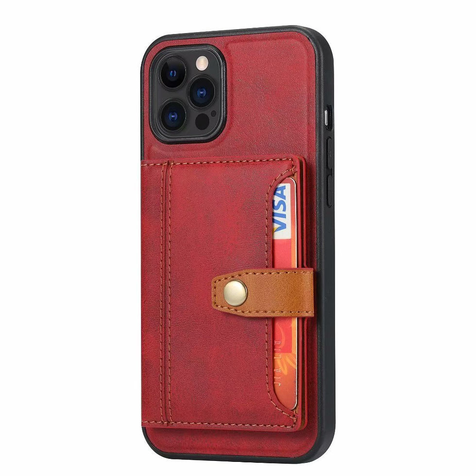 Miniatyrbilde: Fashion Personality Mobile Phone Card Leather Case