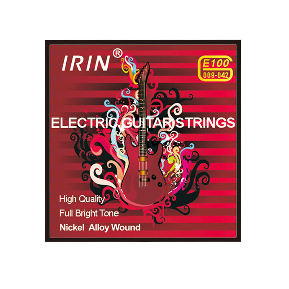 Miniatura: IRIN Electric Guitar Strings Stainless Steel Wire Copper Alloy Wound Nickel Plat