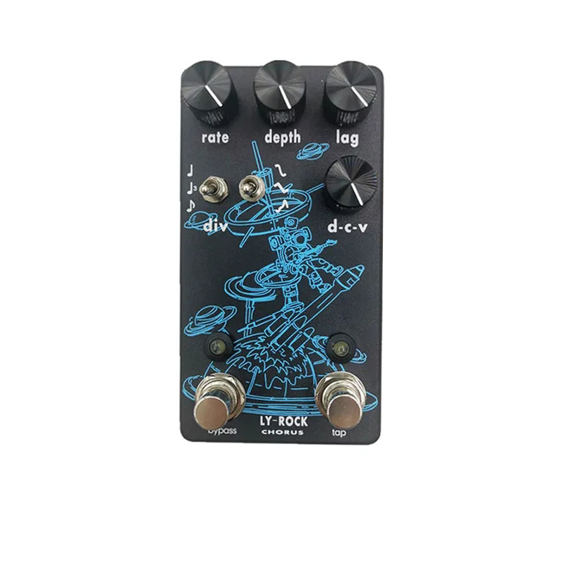 Miniatura: LY-ROCK Stereo Chorus Guitar Effects Pedal Replace For Walrus Audio Deluxe Choru