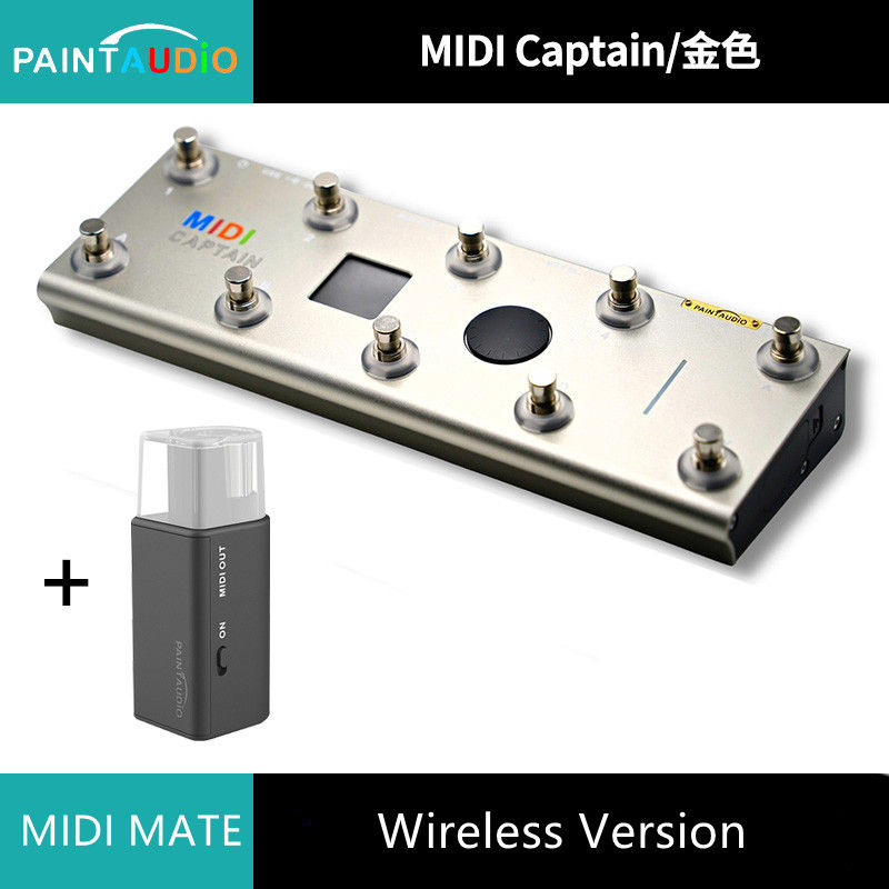 Miniature : PAINTAUDIO Paint Audio MIDI Captain Foot ControllerMulti-Effects Keyboards Synth