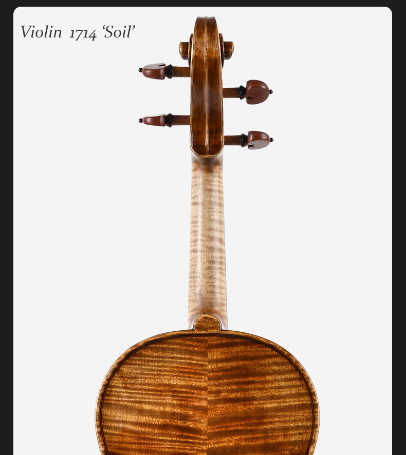 Thumbnail: Personalized Back Painting Collection European Violin Best Selling German Profes
