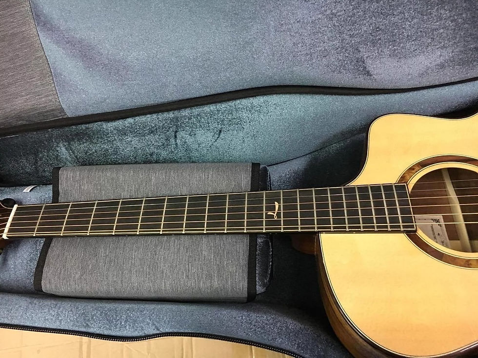 Pikkukuva: LeChant LY-JC50A All Solid Wood Acoustic Guitar with Koa Wood Back and Sides