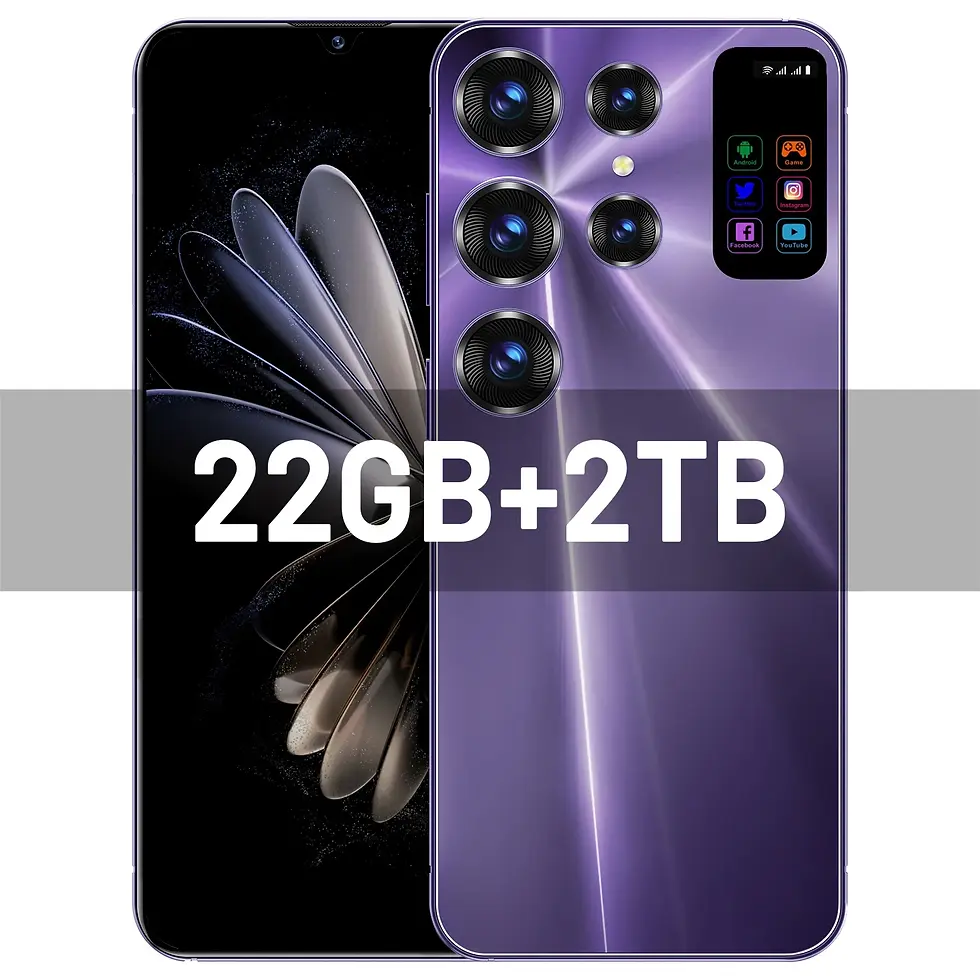 Miniatyrbilde: New S24 Ultra+ Smart Phone 5G Original Android 7.1 Inch HD Full Screen Face ID