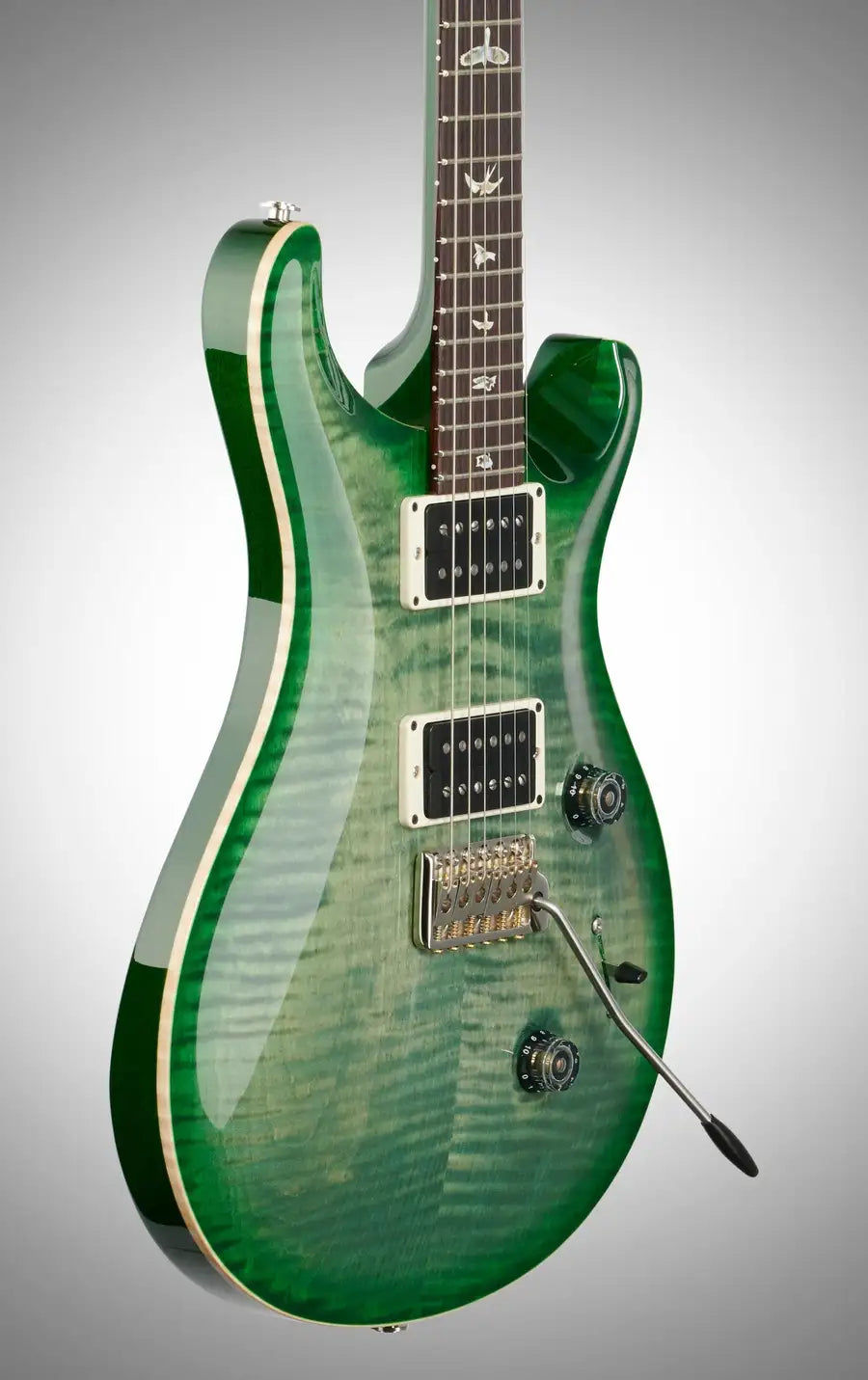 Miniaturbild: PRS Custom 24 Pattern Thin (with Case) 6 strings guitar (Green)